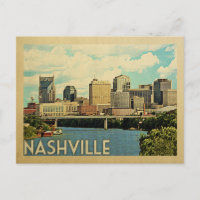 Nashville Tennessee Vintage Travel