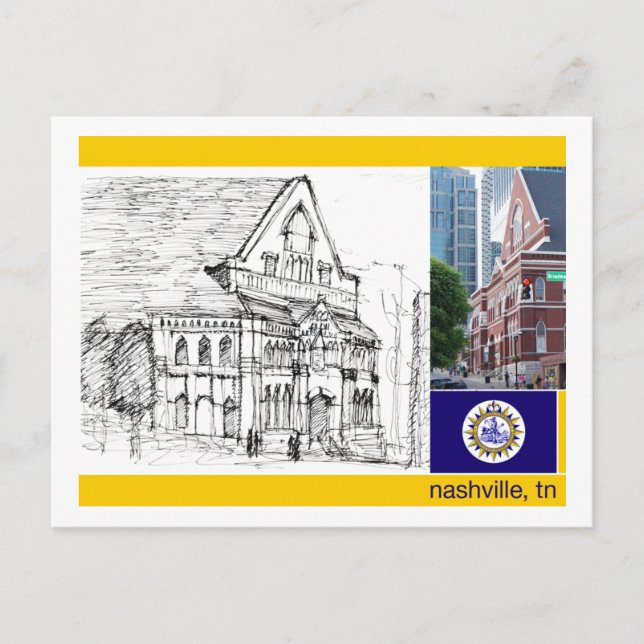 Nashville TN : Carte postale (Devant)