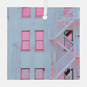 Nashville TN Glass Ornament