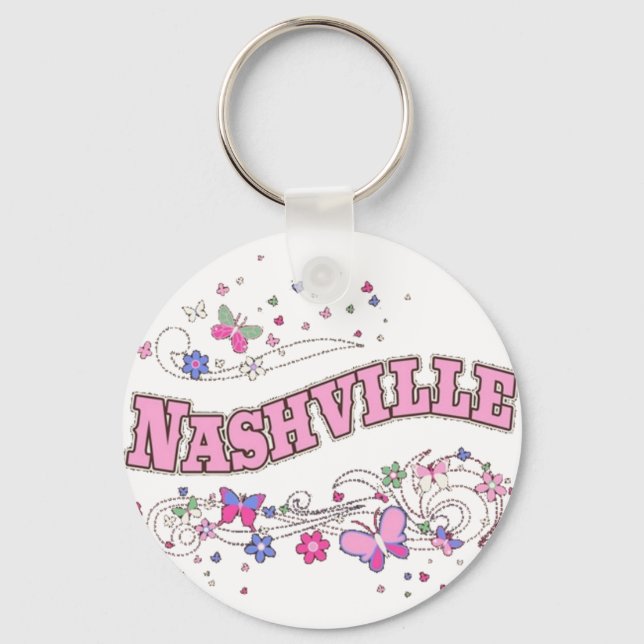 Nashville TN Keychain (Front)