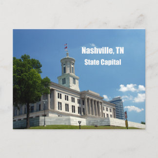 Nashville, TN State Capital Postcard