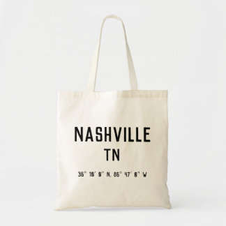 NASHVILLE, TN TOTE BAG
