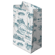 Nashville Toile Twilight on White