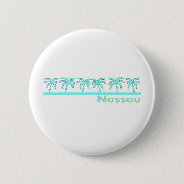 Nassau, Bahamas 2 Inch Round Button (Front)