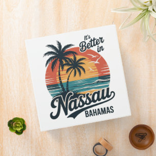 Nassau Bahamas Beach Summer Binder