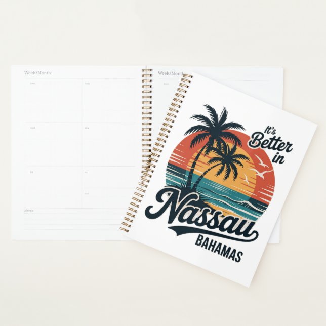 Nassau Bahamas Beach Summer Planner (Display)