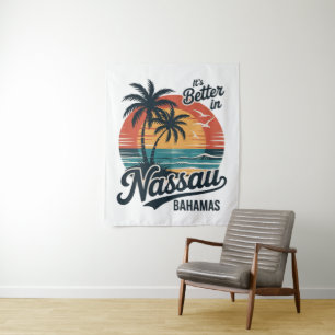 Nassau Bahamas Beach Summer Tapestry