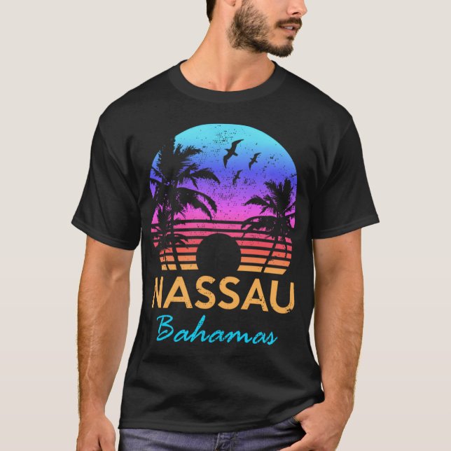 Nassau Bahamas Beachrip Summer S friend T-Shirt (Front)