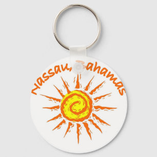 Nassau, Bahamas Keychain