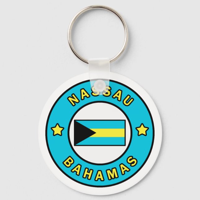 Nassau Bahamas Keychain (Front)