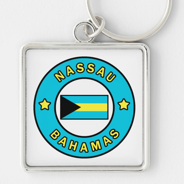 Nassau Bahamas Keychain (Front)