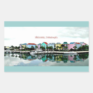 Nassau Bahamas marina Sticker