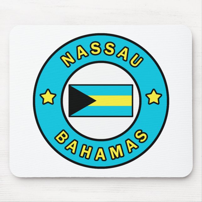Nassau Bahamas Mouse Pad (Front)