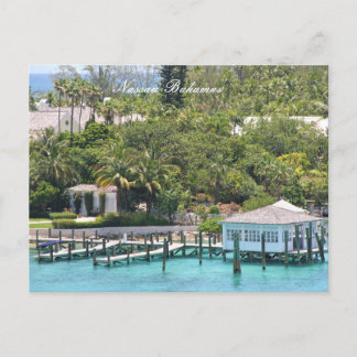 Nassau Bahamas of the Caribbean,  Postcard