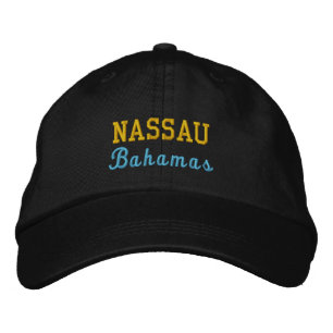 Nassau, Bahamas Personalized Adjustable Hat