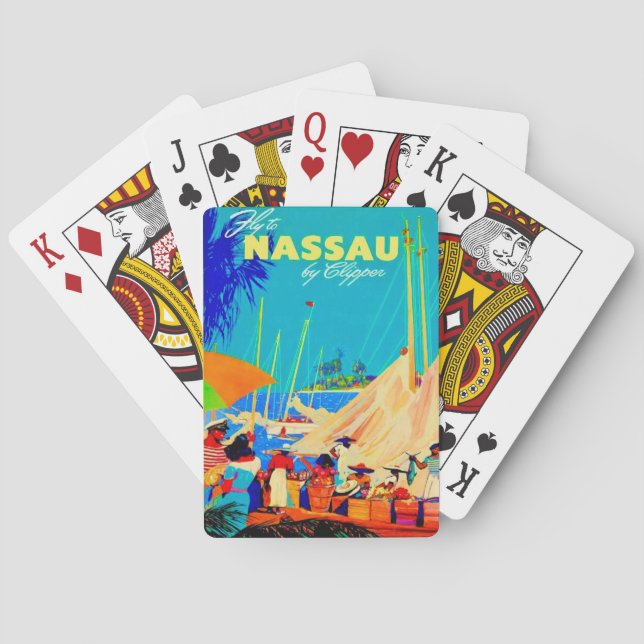 Nassau Bahamas Playing Cards (Back)