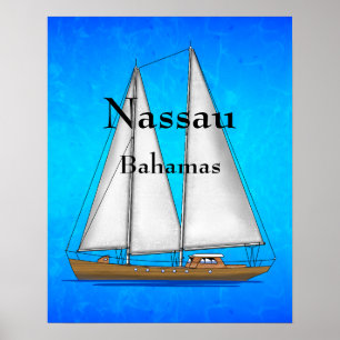 Nassau Bahamas Poster