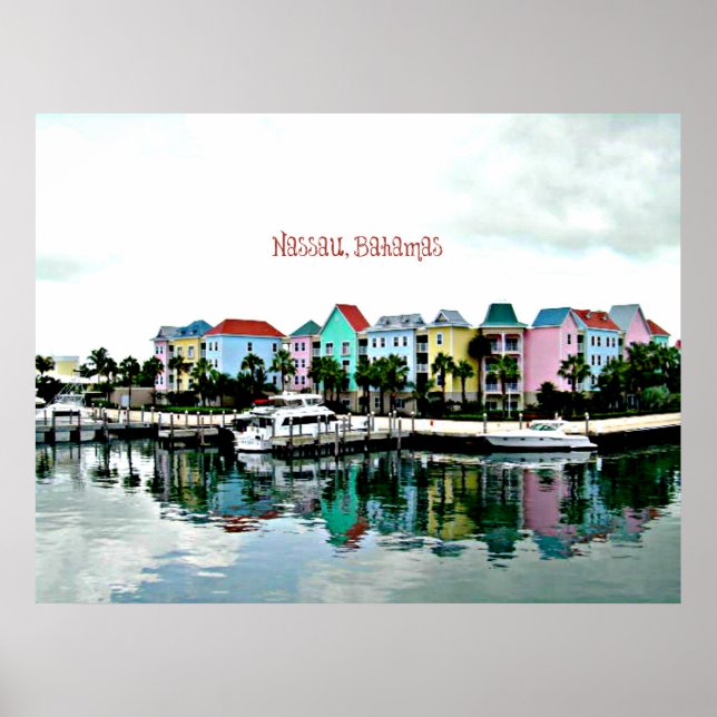 Nassau, Bahamas scenic photograph Poster (Front)
