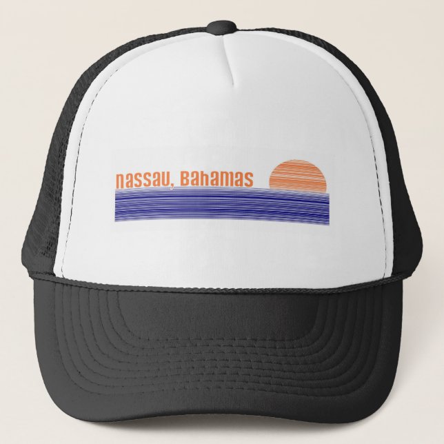 Nassau, Bahamas Trucker Hat (Front)