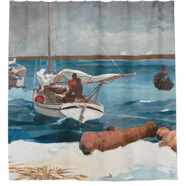 Nassau by Winslow Homer Art Sailboat Memory Foam (Front)
