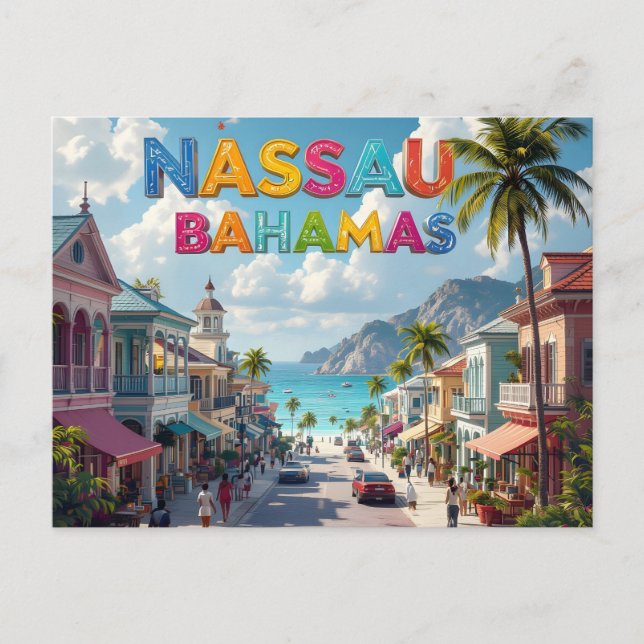 Nassau Postcard (Front)