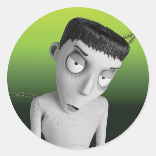 Nassor Classic Round Sticker (Front)