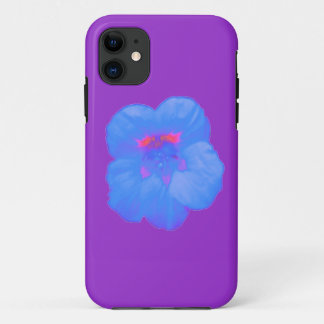 Nasturtium Bright Blue iPhone 5 Case