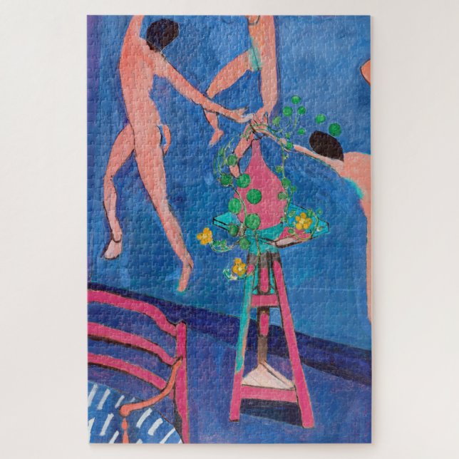 Nasturtium Flowers in the Atelier, Matisse Jigsaw Puzzle (Vertical)