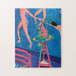 Nasturtium Flowers in the Atelier, Matisse Jigsaw Puzzle