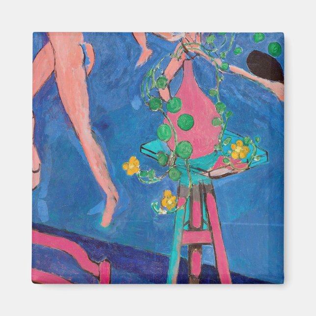 Nasturtium Flowers in the Atelier, Matisse Magnet (Front)