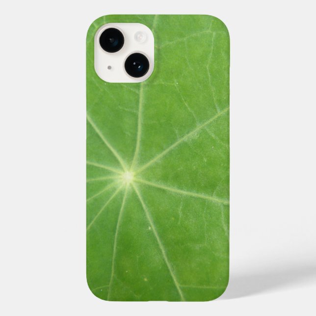Nasturtium Leaf Case-Mate iPhone Case (Back)
