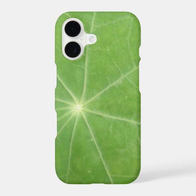 Nasturtium Leaf iPhone 3 Case (Back)