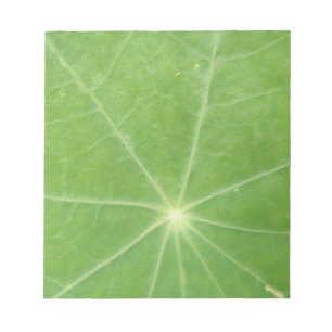 Nasturtium Leaf Notepad