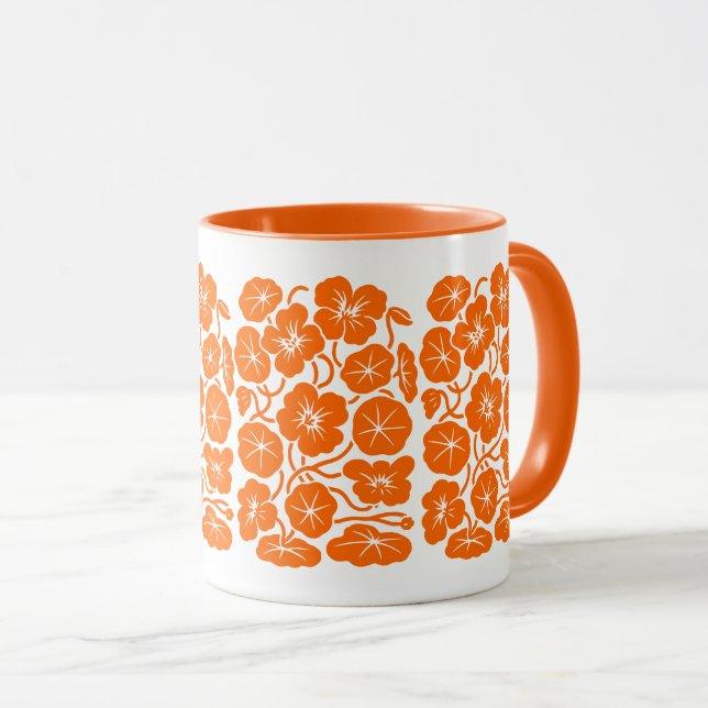 Nasturtium Mug (Front Right)