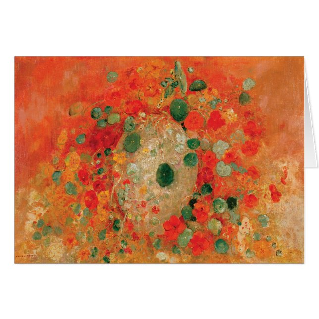 Nasturtiums by Odilon Redon (Front Horizontal)