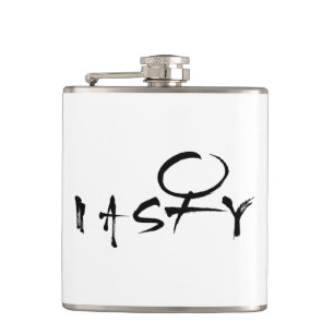Nasty Woman - Female Symbol Hip Flask