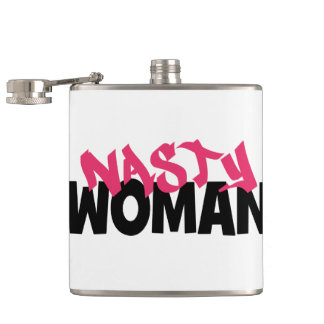 Nasty Woman Hip Flask