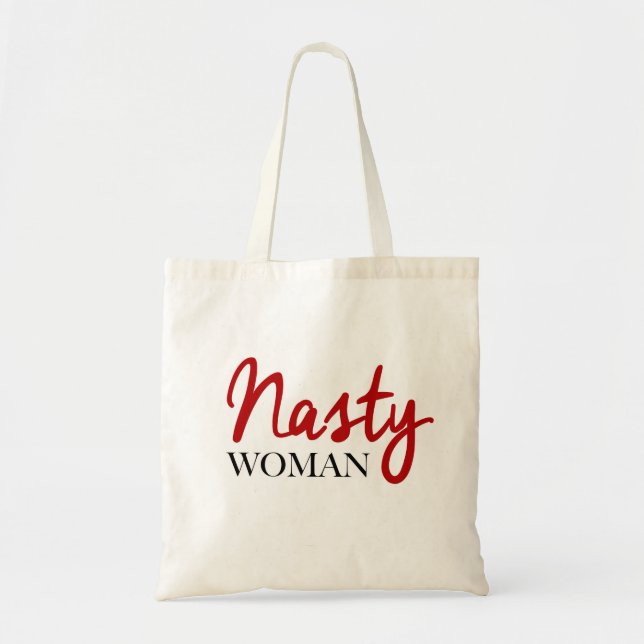 Nasty Woman tote bag (Front)