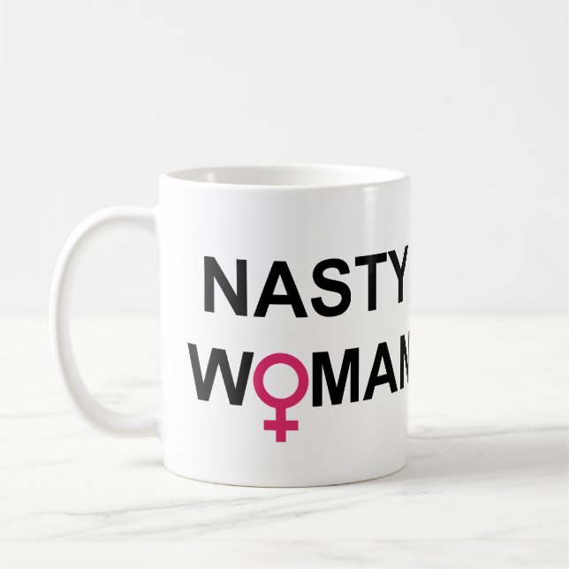 Nasty Woman Vote mug (Left)