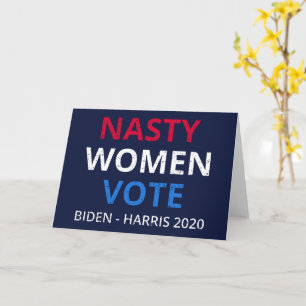 Nasty Women Vote I Card