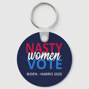 Nasty Women Vote II Keychain