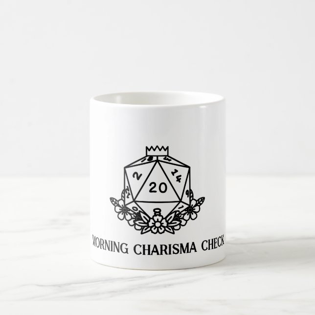 Nat20 Coffee Mug à succès critique (Centre)