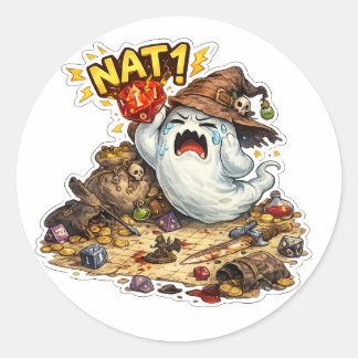 Nat 1 Dice Goblin Sticker | Critical Failure RPG S