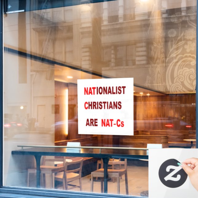 NAT-C WINDOW CLING (Cafe Window)