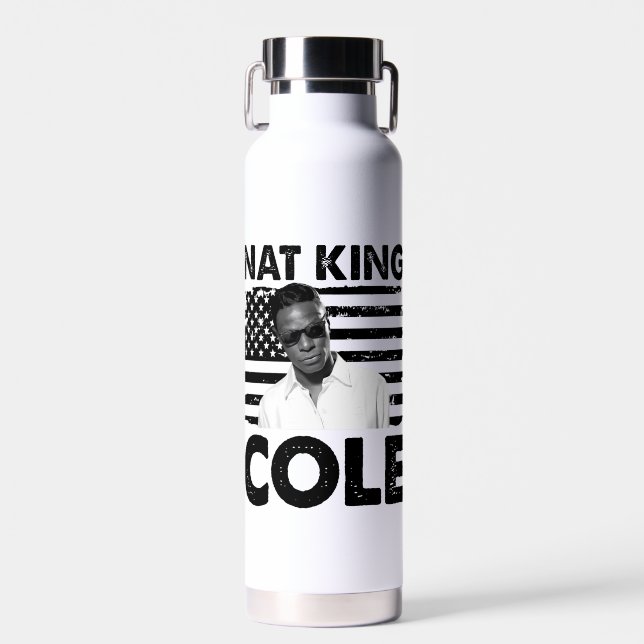 Nat King Cole Water Bottle (Front)