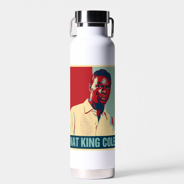 Nat King Cole Water Bottle (Front)