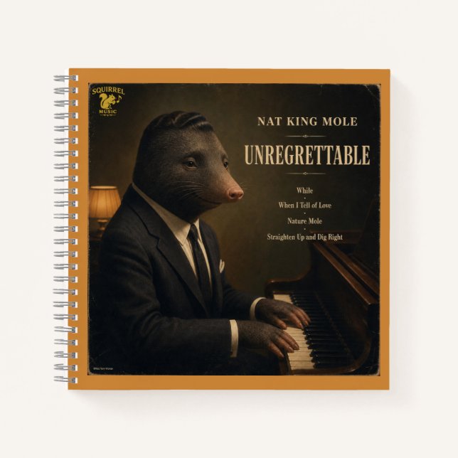 Nat King Mole Album: a Parody Notebook (Front)
