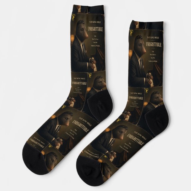 Nat King Mole Album: a Parody Socks (Left)
