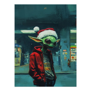 Natal Alien Poster