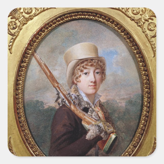 Natalie de Laborde de Mereville Square Sticker (Front)